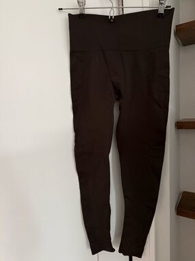SET Active High-Waisted Brown Leggings